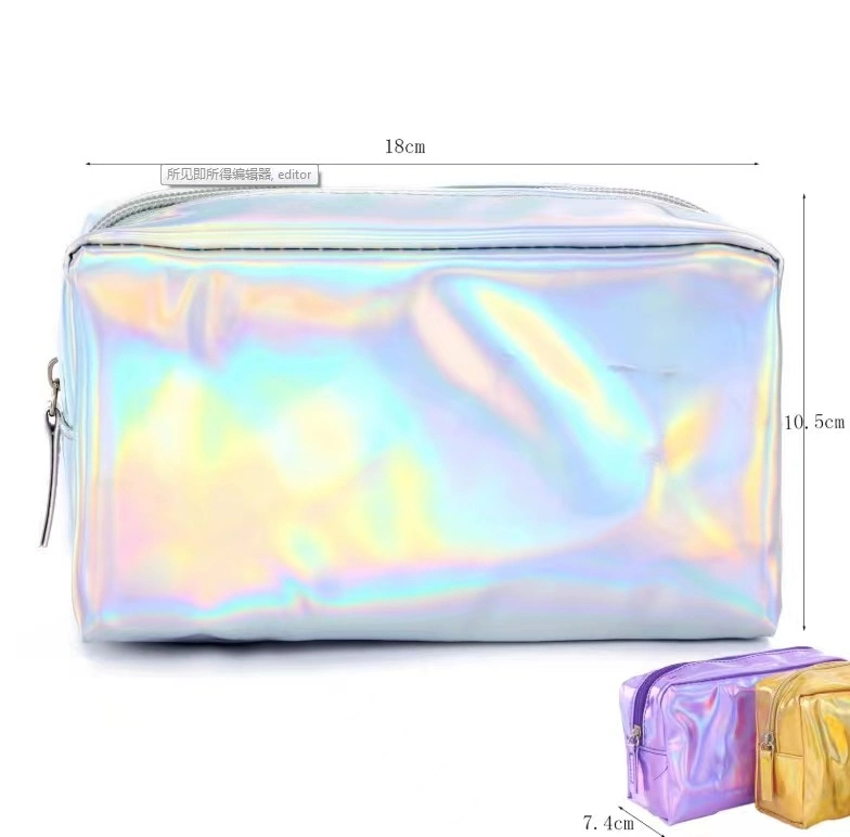 Women′ S Toiletry PU Cosmetic Bag Outdoor Travel Waterproof Makeup Bag