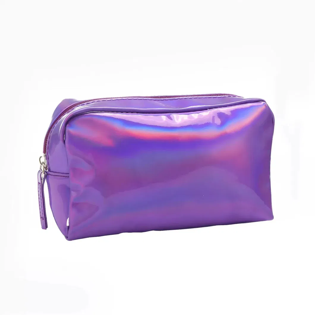 Women′ S Toiletry PU Cosmetic Bag Outdoor Travel Waterproof Makeup Bag